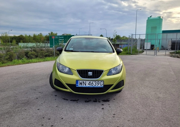 Seat Ibiza cena 15000 przebieg: 131034, rok produkcji 2009 z Warszawa małe 121